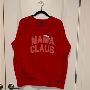 Mama Claus Red Sweater